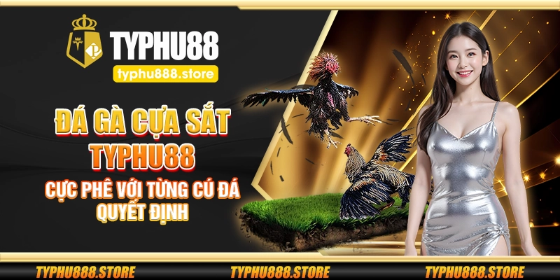 Đá gà cựa sắt Typhu88 – Cực phê với từng cú đá quyết định